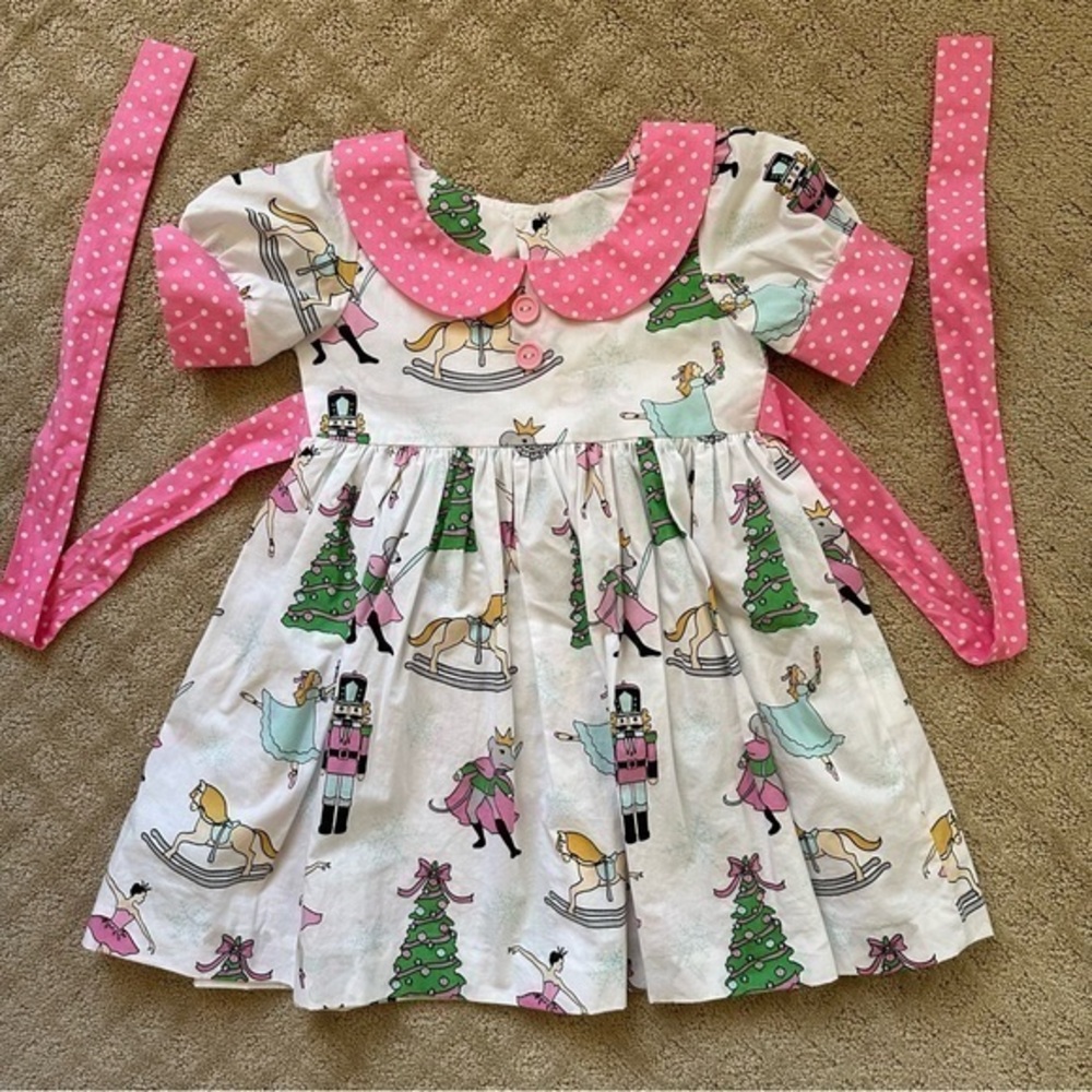 NFS.  Eleanor Rose nutcracker dress, size 4-5, EUC